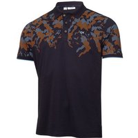 Calvin Klein NASHUA PRINTED Halbarm Polo navy