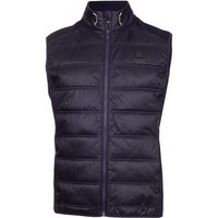 Calvin Klein RANGEWOOD FULL ZIP HYBRID GILET Thermo Weste navy