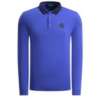 Chervo AFFRANTO Langarm Polo blau