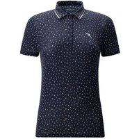 Chervo ALLPRINT Halbarm Polo navy