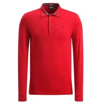 Chervo AROMATICO Langarm Polo rot