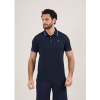 Chervo Arcata Halbarm Polo navy