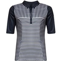 Cross IDA Halbarm Polo navy