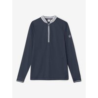 Cross NOSTALGIA Langarm Polo navy