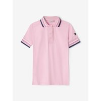 Cross STRIPE Halbarm Polo rosa