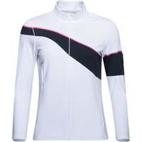 Cross Wave Full Zip Stretch Jacke weiß