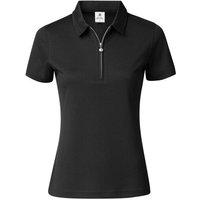 Daily Sports PEORIA Halbarm Polo schwarz