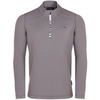 Daniel Springs 1/2 Zip Stretch Thermo Midlayer hellgrau