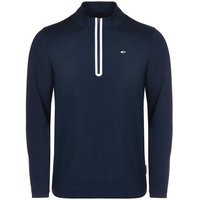 Daniel Springs 1/2 Zip Stretch Thermo Midlayer navy