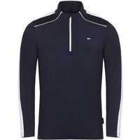 Daniel Springs 1/2 Zip Stretch Thermo Midlayer navy