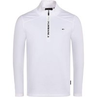 Daniel Springs 1/2 Zip Stretch Thermo Midlayer weiß