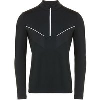 Daniel Springs 1/2 Zip Stretch Unterzieher Thermo schwarz