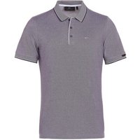 Daniel Springs 2-Tone Pique Halbarm Polo beere