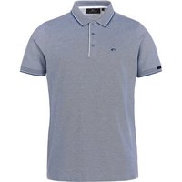 Daniel Springs 2-Tone Pique Halbarm Polo denim