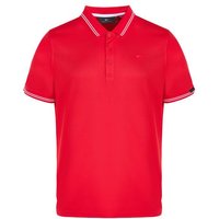 Daniel Springs Anti Odor Funktions Halbarm Polo rot