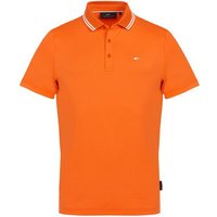 Daniel Springs Basic Halbarm Polo orange