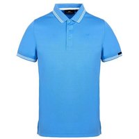 Daniel Springs Funktions Halbarm Polo hellblau