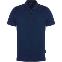 Daniel Springs Melange Halbarm Polo navy