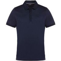 Daniel Springs Mercerisierte Baumwolle Halbarm Polo navy