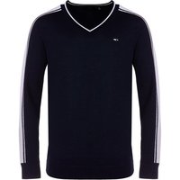 Daniel Springs Merino Extrafein Pullover Strick navy