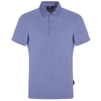 Daniel Springs Nylon Pique Halbarm Polo grau