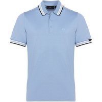 Daniel Springs Pique Halbarm Polo blau