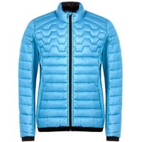 Daniel Springs Stretch Stepp Jacke Thermo blau