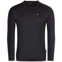 Daniel Springs T-Shirt langarm schwarz