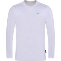 Daniel Springs T-Shirt langarm weiß