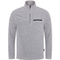 Daniel Springs Windstopp Fleece Midlayer grau melange