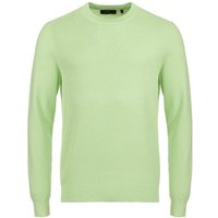 Daniel Springs basic knit sweater Pullover Strick hellgrün