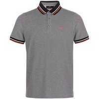 Daniel Springs melange polo Halbarm Polo anthrazit