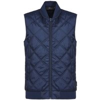 Daniel Springs quilted vest Thermo Weste navy