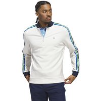 F 3 Str 1/4 Zip Stretch Midlayer weiß