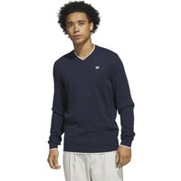 F Knit Sweater Pullover Strick navy