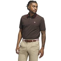 F Solid LC Halbarm Polo dunkelbraun