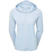 FootJoy Full-Zip Hoodie Jacke Sweatshirt hellblau