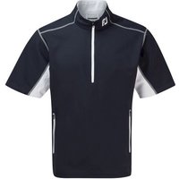 FootJoy Half-Zip Halbarm Windshirt navy