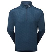 FootJoy Speckle Print Chill-Out Stretch Midlayer navy