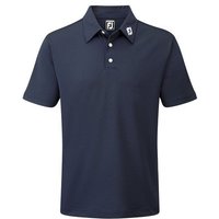 FootJoy Stretch Pique Solid Halbarm Polo navy