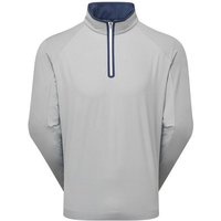 FootJoy TempoSeries Mixed Texture Chill-Out Stretch Midlayer grau