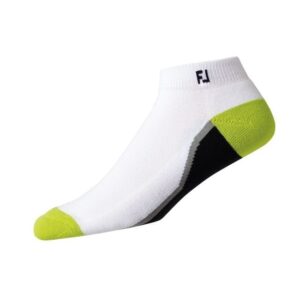 Footjoy ProDry Sport Fashion Socken Herren weiß/schwarz/lime