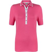 Girls Golf FOREVER Halbarm Polo pink