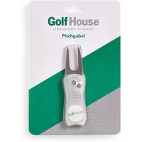 Golf House Pitchgabel silber