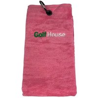 Golf House TriFold Handtuch rosa