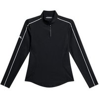 J.Lindeberg Adiola Quarter Zip Stretch Midlayer schwarz