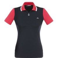 J.Lindeberg Antonia Halbarm Polo navy