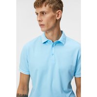 J.Lindeberg Austin Regular Halbarm Polo hellblau