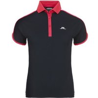 J.Lindeberg Beatrix Halbarm Polo navy