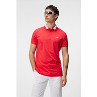 J.Lindeberg Benji Regular Fit Halbarm Polo rot